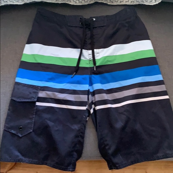 Men’s Hang Ten lined swimming trunks. - Picture 1 of 4